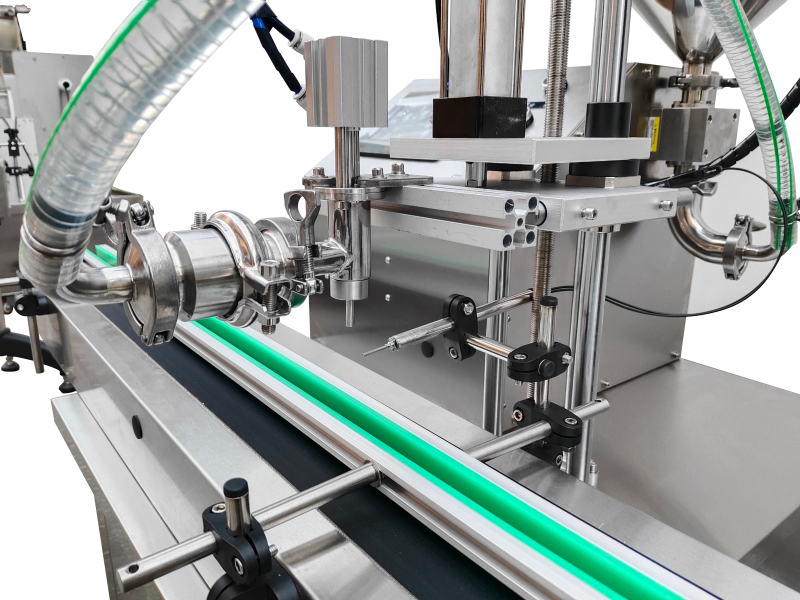 Vertical Single-Head Magnetic Pump Cream & Liquid Filling Machine