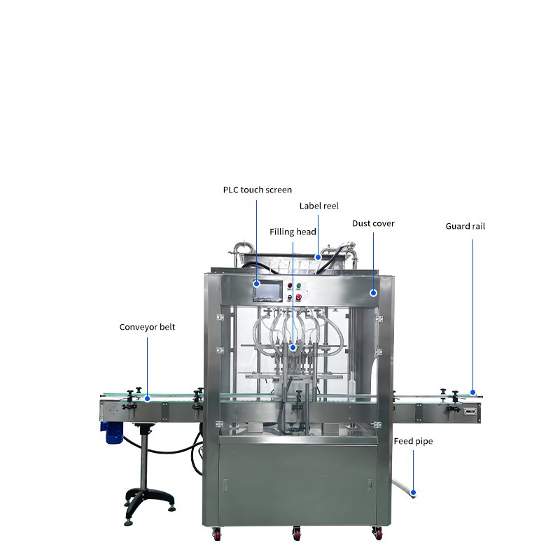 Automatic Six-Head Negative Pressure Filling Machine