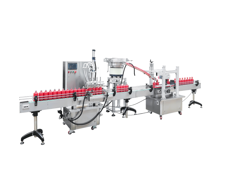 Baijiu filling and capping line
