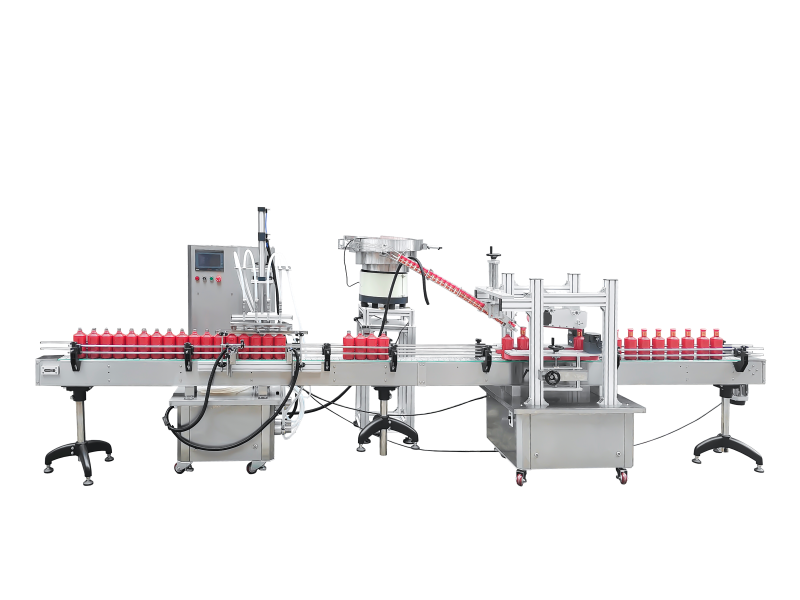 Baijiu filling and capping line