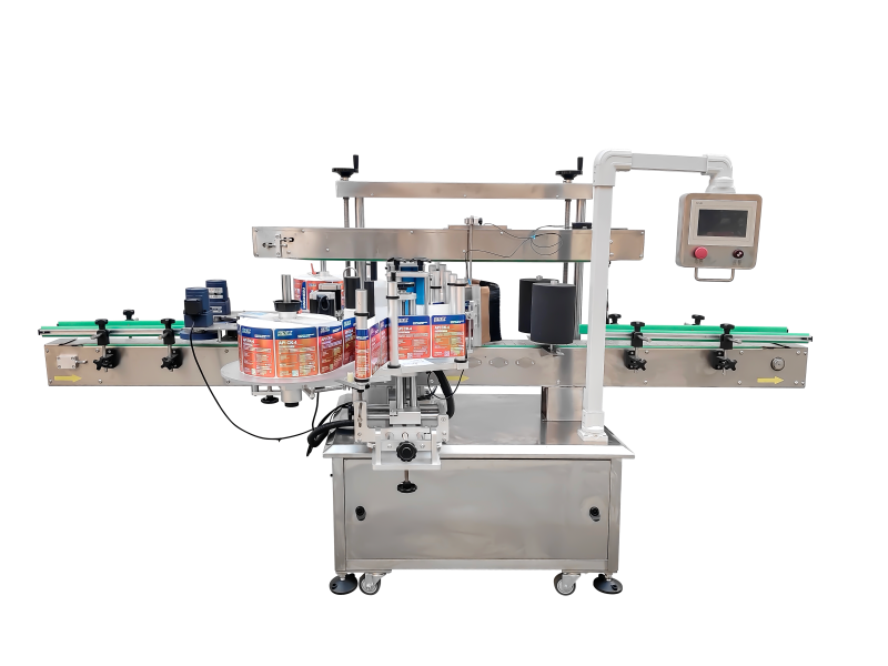 Double-sided labeling machine