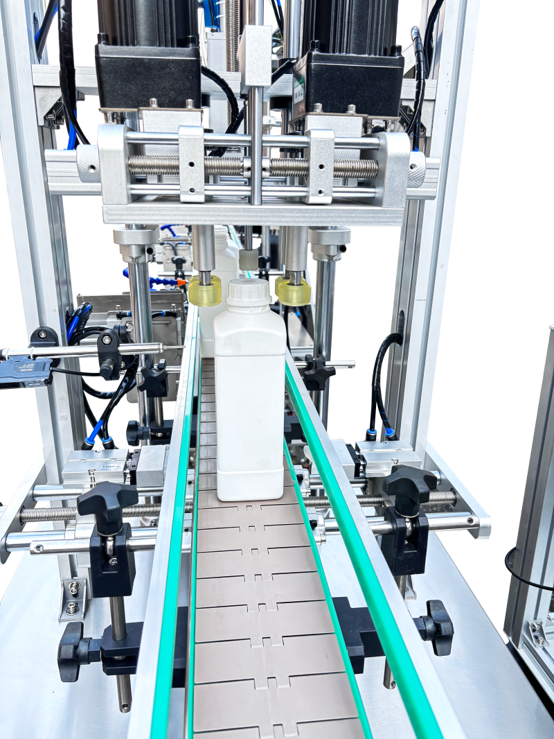 Automatic Single-Head Peristaltic Pump Liquid Filling, Capping & Screwing Production Line