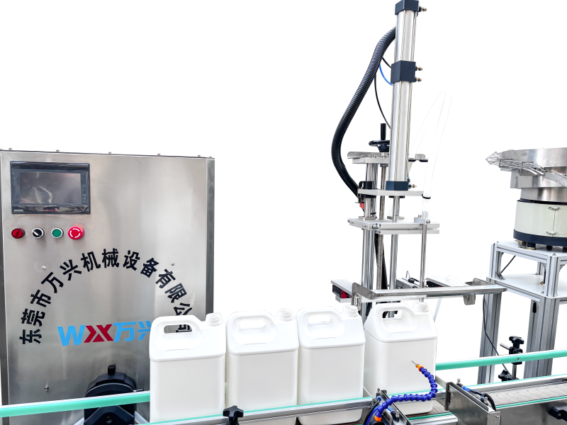 Automatic Single-Head Peristaltic Pump Liquid Filling, Capping & Screwing Production Line