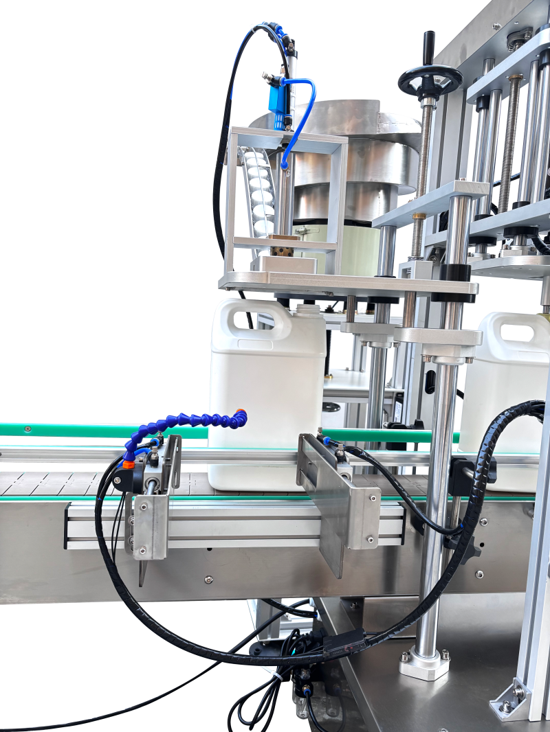 Automatic Single-Head Peristaltic Pump Liquid Filling, Capping & Screwing Production Line