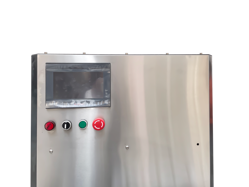 Filling, capping, labeling, heat shrink wire