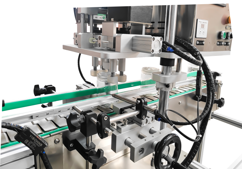 Brush washing bottle filling capping machine