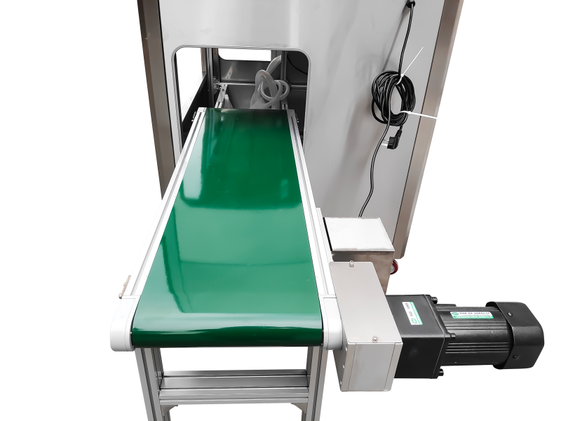 Self-standing bag double-head cabinet filling machine