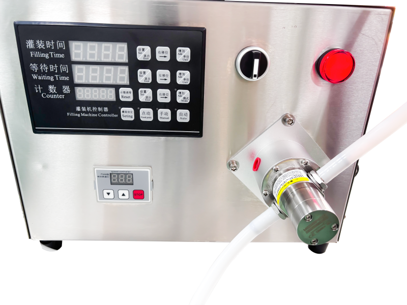 Semi-Automatic Single-Head Magnetic Pump Liquid Filling Machine