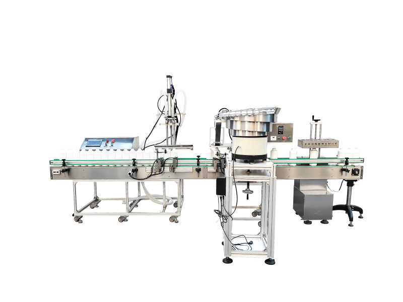 Filling bottom cap screw sealing line