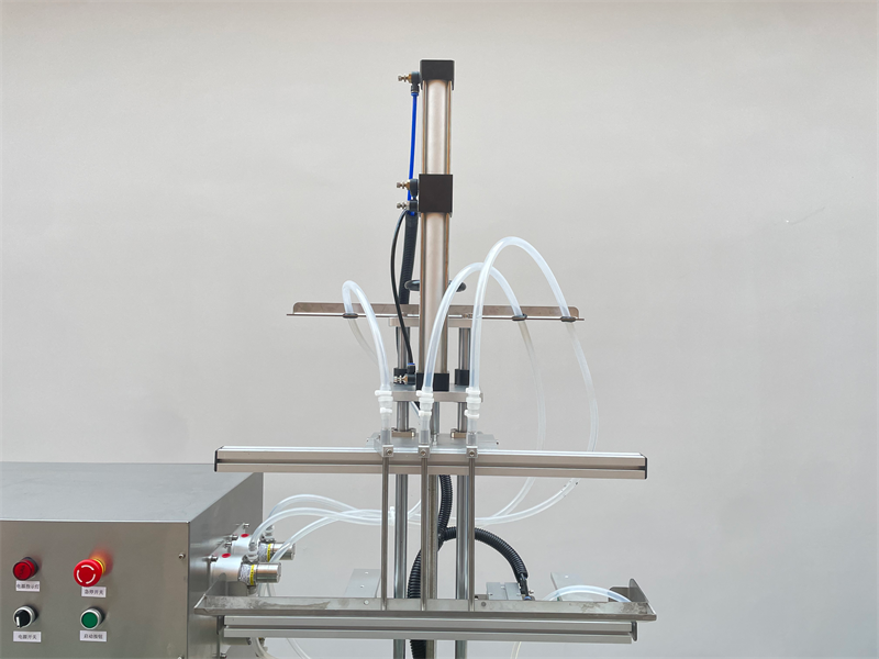 Tabletop Three-Head Liquid Filling Machine