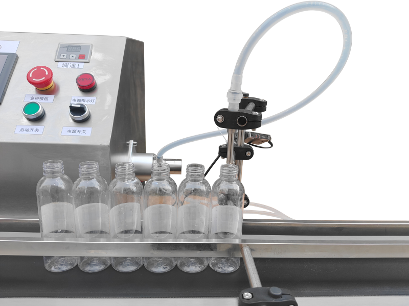 Tabletop Single-Head Magnetic Pump Liquid Filling Machine
