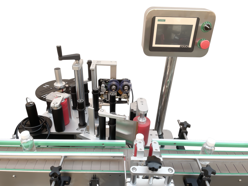 Automatic 6-head filling, capping, screw-capping, light inspection, labeling and coding production line