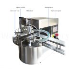 Small rotary disc stand-up pouch filling machine for soy milk, milk and mineral water with spout bag packaging machine - Image 5