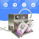 Semi-automatic single-head liquid detergent nozzle bag filling machine, cleaning agent disinfectant water washing products packaging machine - Image 3