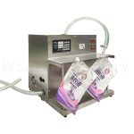 Semi-automatic single-head liquid detergent nozzle bag filling machine, cleaning agent disinfectant water washing products packaging machine - Image 7